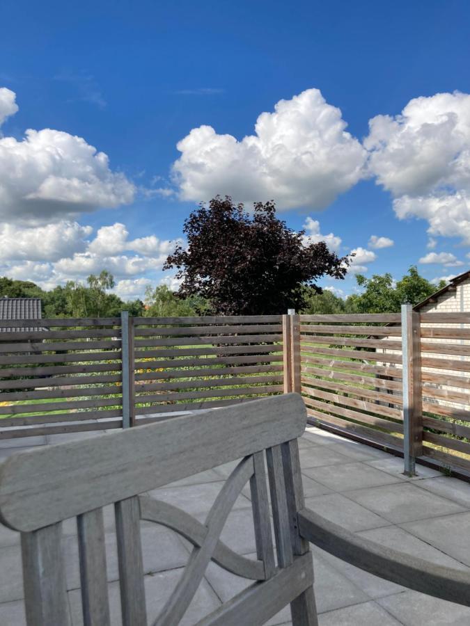 Ferienwohnung Heeser Birkenhof - Urlaub Auf Dem Bauernhof Mit Blick Ins Gruene Weeze Eksteriør billede